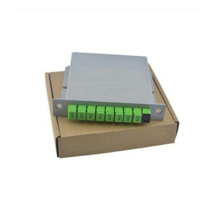 SC APC PLC 1X8 Fiber Optic FTTH Splitter Box