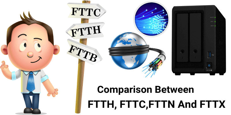 Comparison Between FTTH, FTTC,FTTN And FTTX