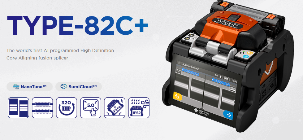 What is Sumitomo 82C+ Fusion Splicer