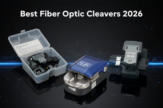 Best Fiber Optic Cleavers in 2026: Fujikura CT50, Sumitomo FC-8R & COMWAY CC-03 Reviewed