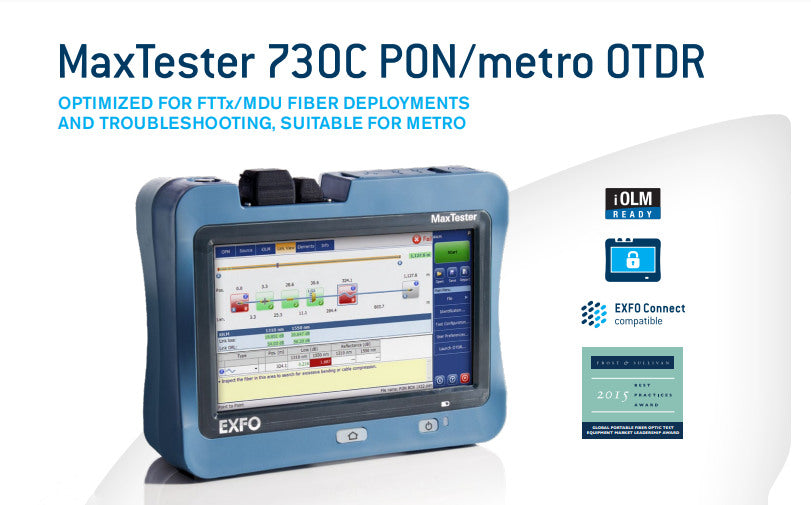 Do you know about Exfo MaxTester 730C - PON/metro OTDR