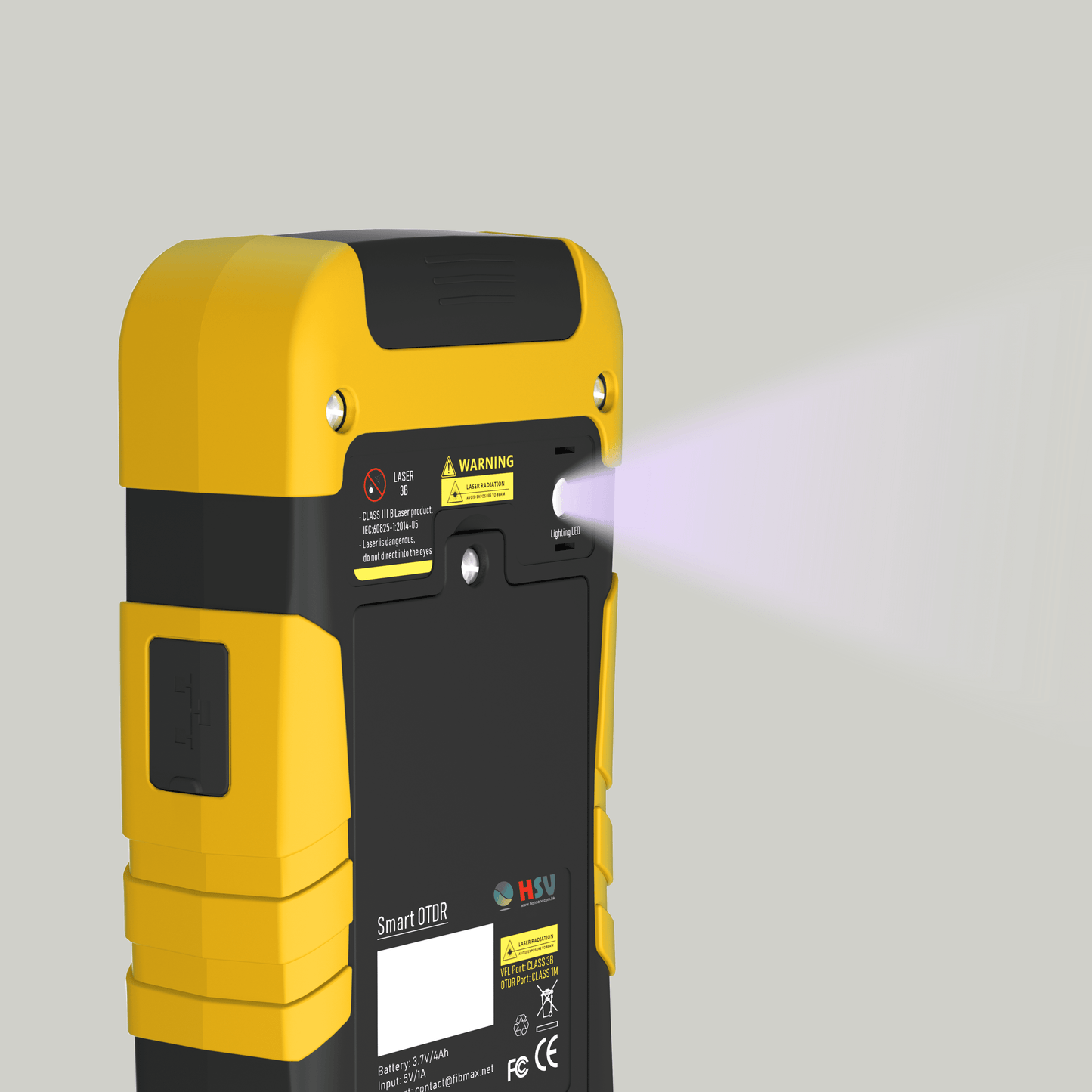 HSV-110D — Affordable 7-in-1 Handheld Mini OTDR for FTTH &amp; Fiber Maintenance