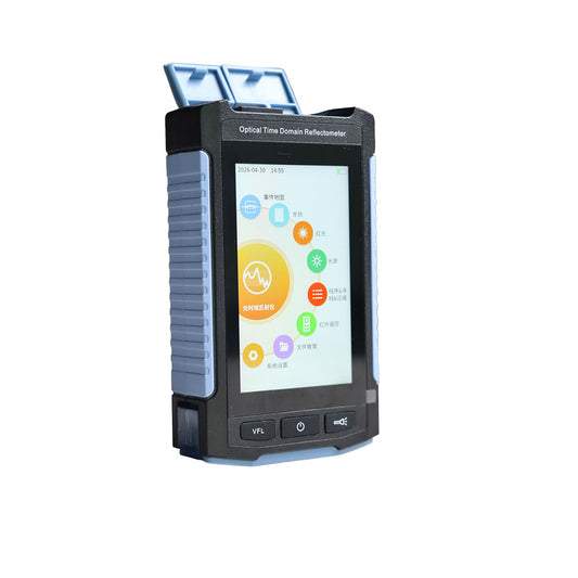 TEKCN TC-350 Mini OTDR | 9-in-1, 80km, Built-in OPM & VFL, 4" Touchscreen, 12-Hour Battery