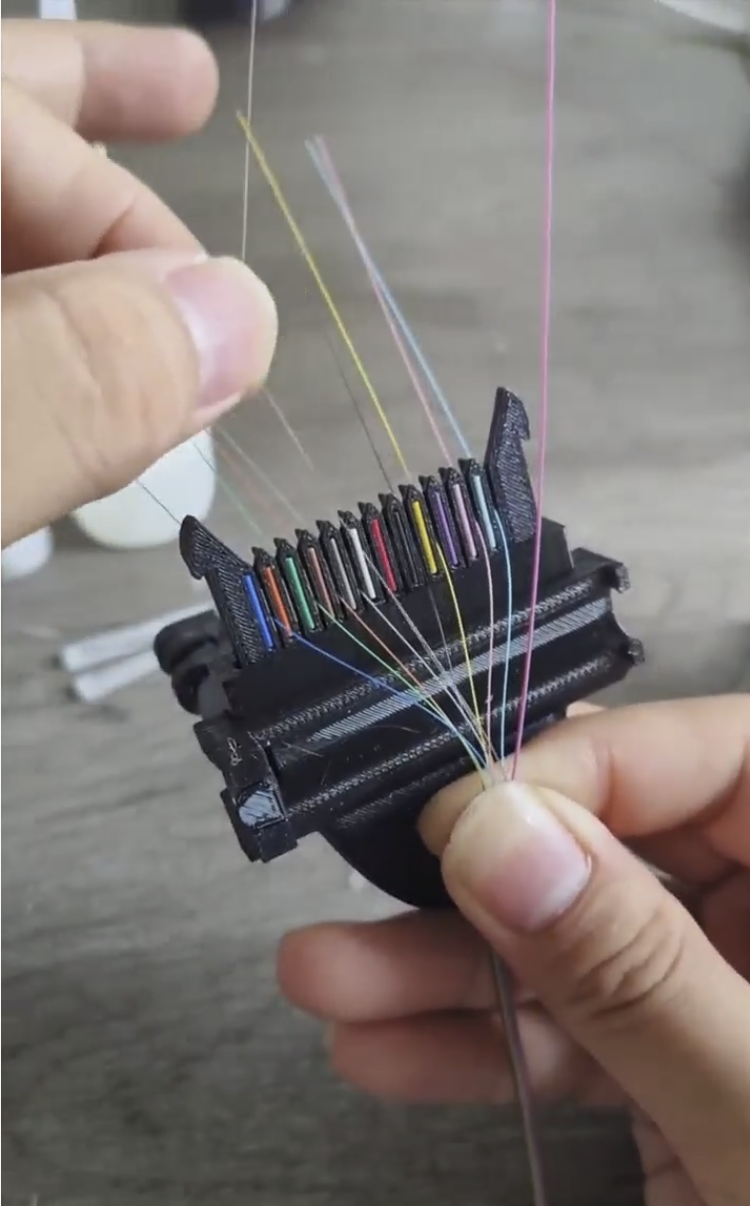 Ribbonizing Tool Single Core to Ribbon Fiber Converter (12 & 16 Cores)