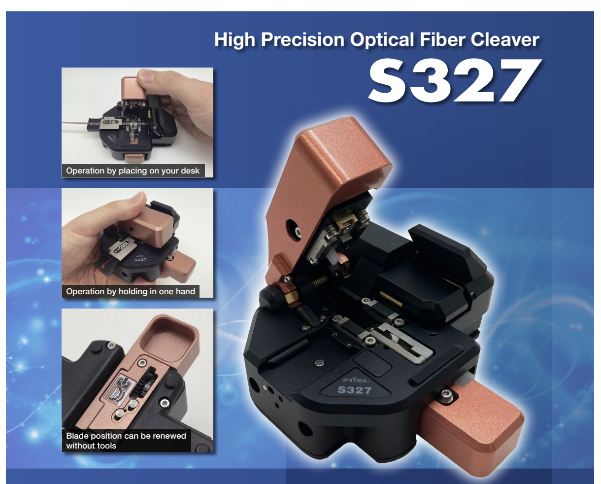Fitel S326 cleaver upgrade to S327A Fiber Optic Cleaver