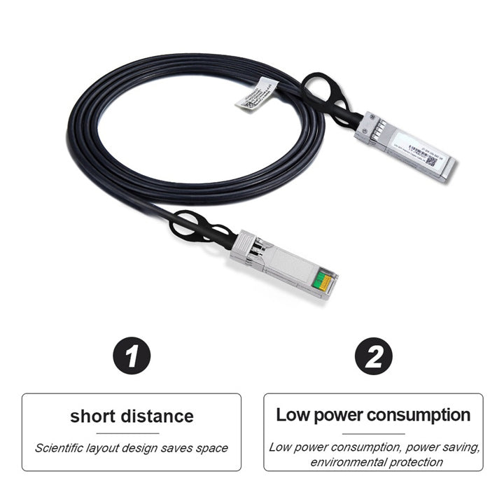 10G SFP+ Twinax Cable, Direct Attach Copper(DAC) Passive Cable, 0.5-10 ...