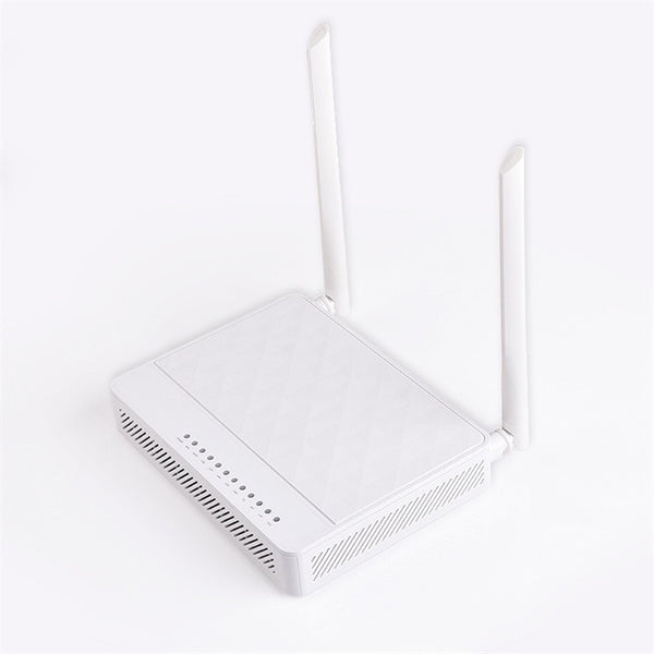 GPON ONU FTTH Modem Fiber Optic ONT Router 4FE+VOIP+2.4G WLAN+1USB GPO ...