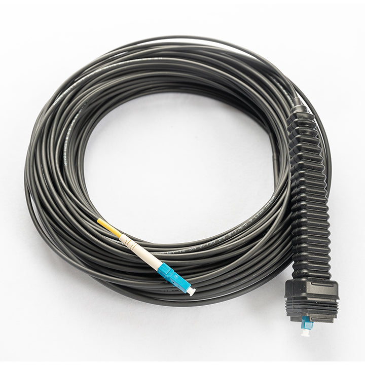 FTTX Flexible Armored Optical Cable FTTA Cable Fiber