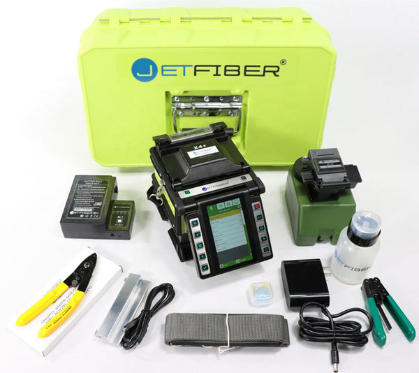 Jetfiber X4+ 4-Motor Fusion Splicer – 1-Sec Boot, Smart APP ...
