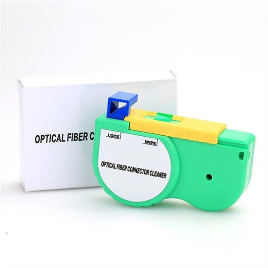 Optical Fiber Connector Cleaner Cassette Adapter Cleaning Tape Optic Cable Cleaning Reels Cleaner Box