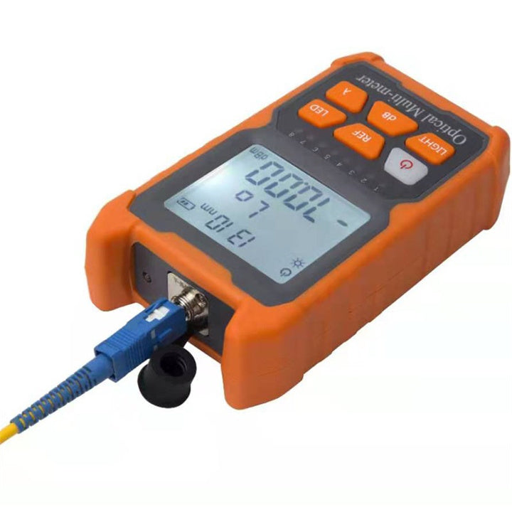 DAZZLEEX G1000 Optical Power Meter – Handheld, Rechargeable, For Fiber Optic Testing, With Multiple Wavelength Calibration