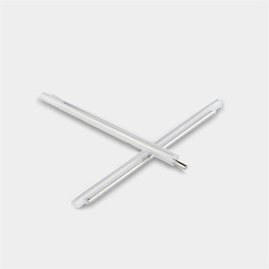 100pcs/lot 25mm Φ1.2 Bare Fiber Optic Fusion Protection Splice Sleeves Fiber Optic Hot Melt Tube